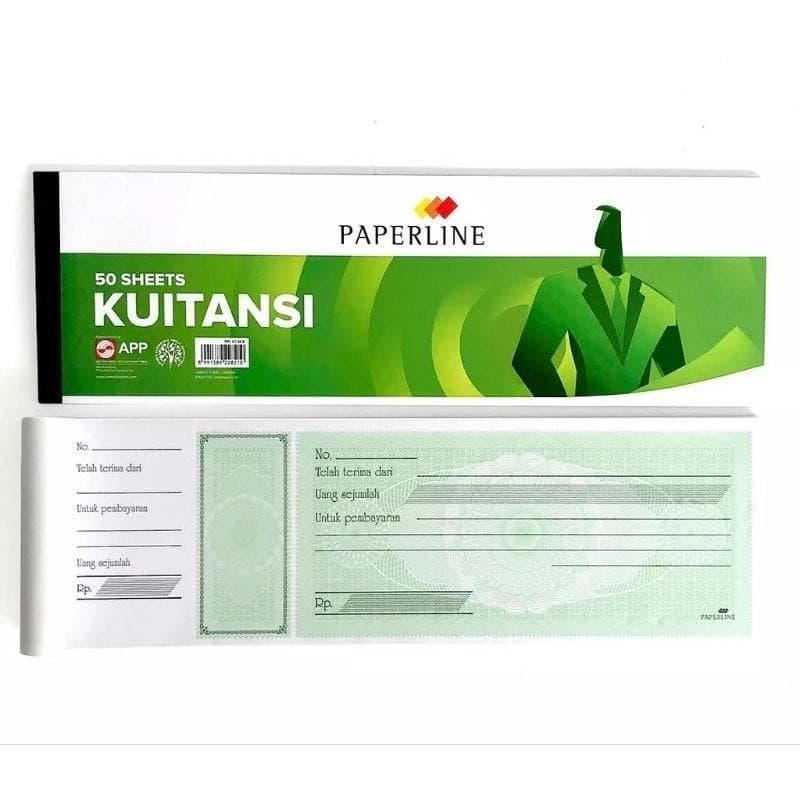 Buku Kwitansi Paperline Besar KT 50B Pak isi 10