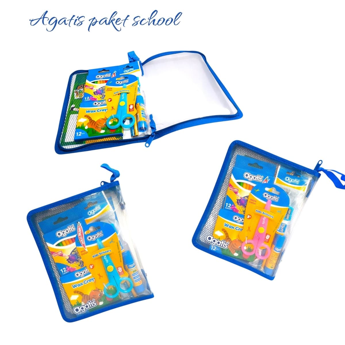 Paket Alat Tulis Sekolah Agatis Eco Kreatif 8 Item