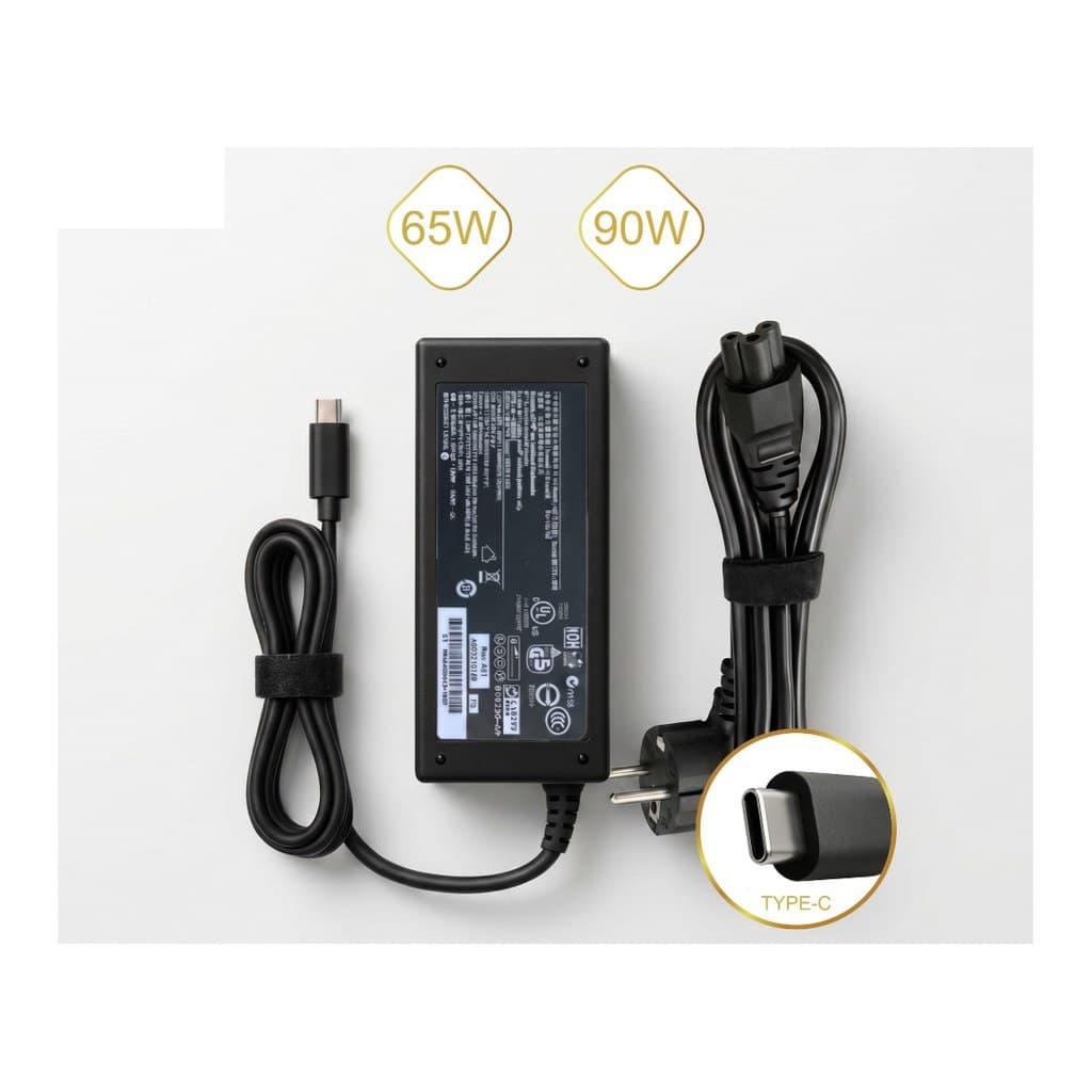 Adaptor Laptop untuk HP 20V Type-C