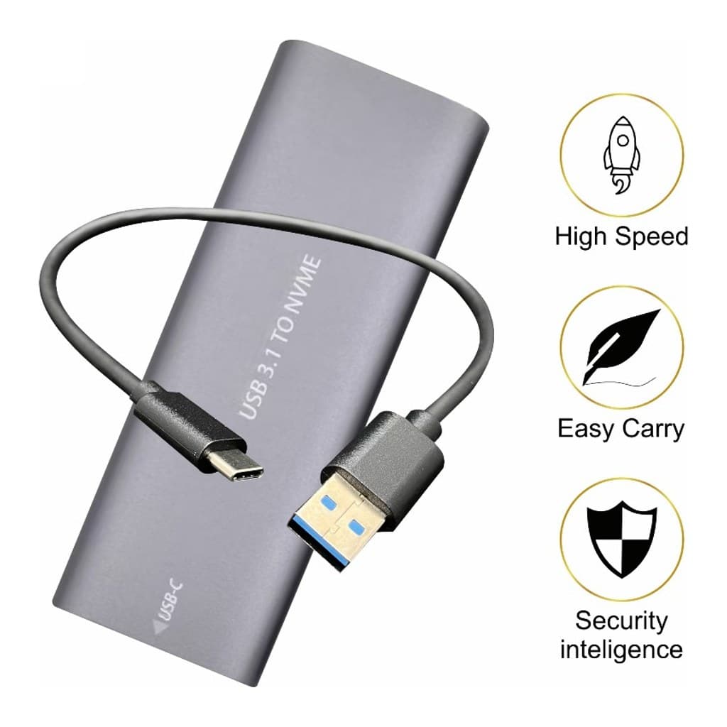 Casing SSD M.2 Portable
