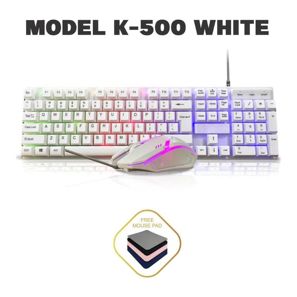 Paket Keyboard dan Mouse Gaming K-500, foto 2