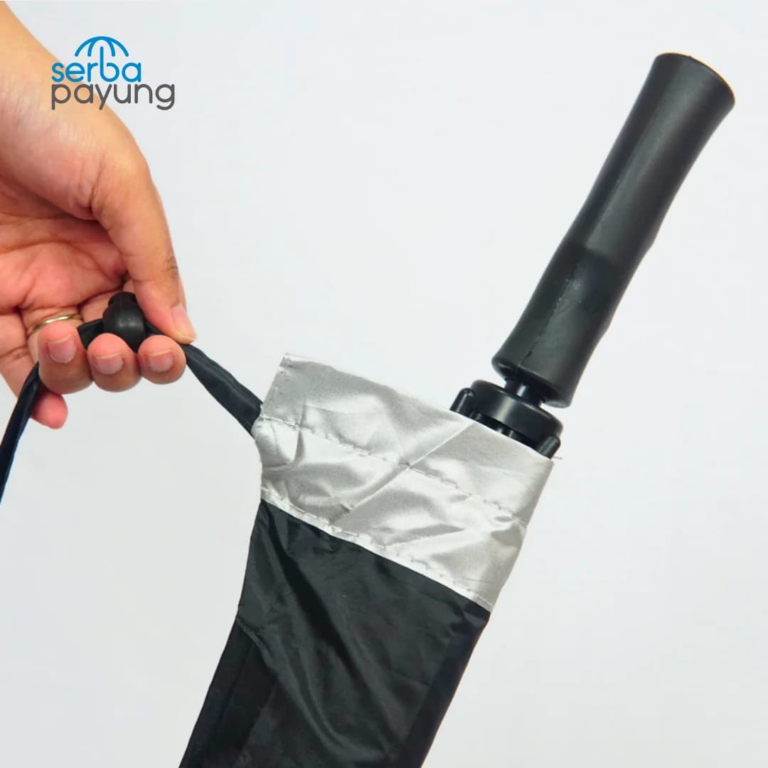 Payung Golf Manual Rangka Besi Gagang Warna 135 cm, foto 3